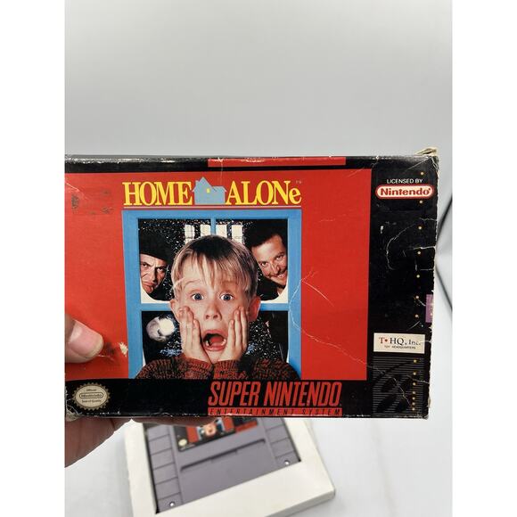 Home Alone Super Nintendo SNES With Original Box And Case - Picture 9 of 16